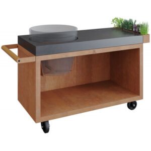 OFYR Kamado Mesa Corten 135 PRO Hormigón BGE