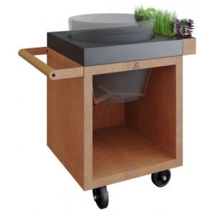 OFYR Kamado Mesa Corten 65 PRO Hormigón BGE