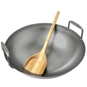 wok de acero al carbono big green egg
