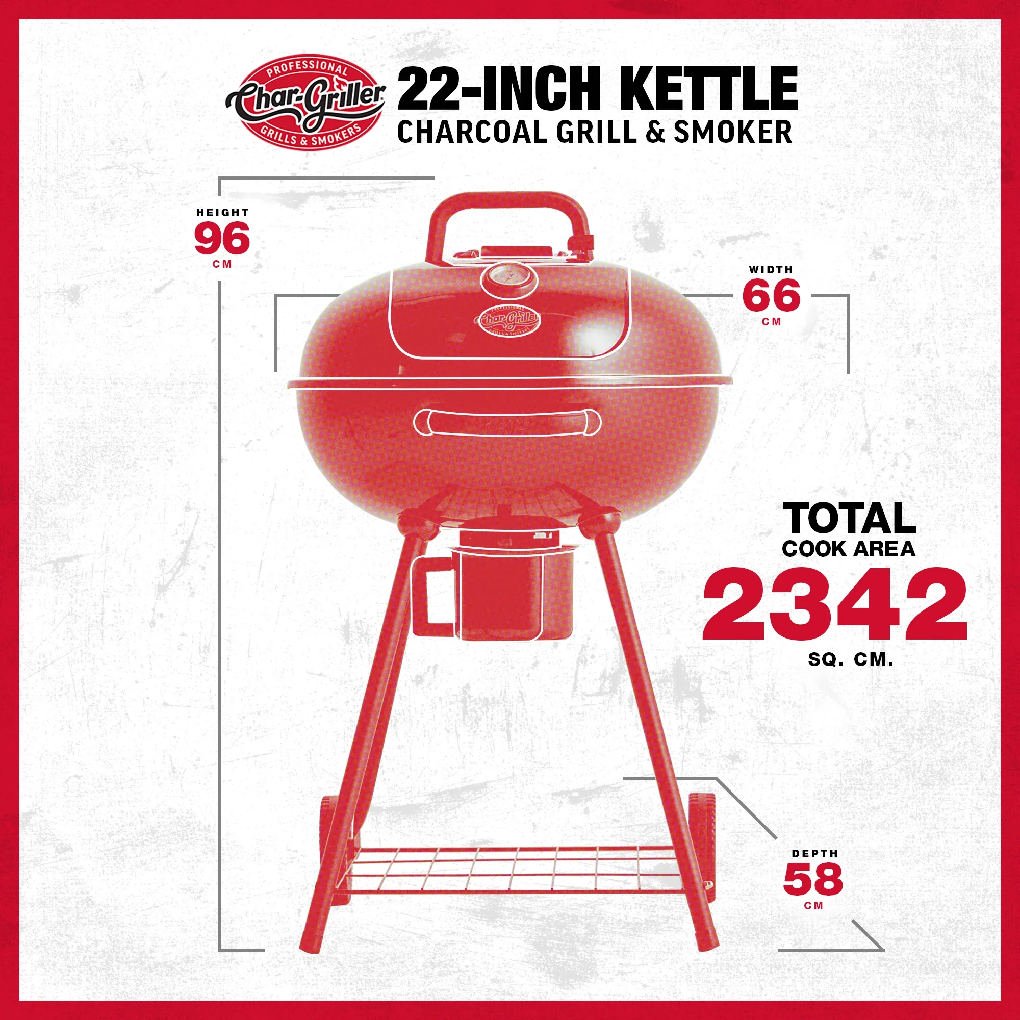 Char-griller® - Kettle 57cm - Imagen 7