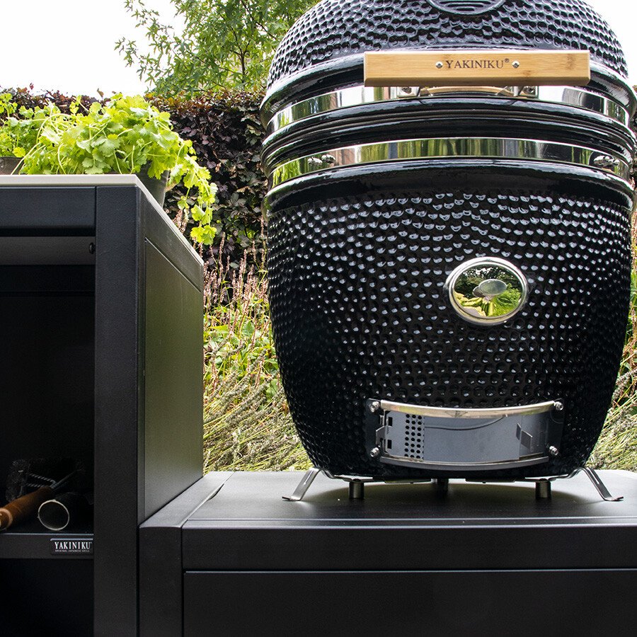 YAKINIKU Cocina al aire libre Kamado Buck 80x80cm - Imagen 5