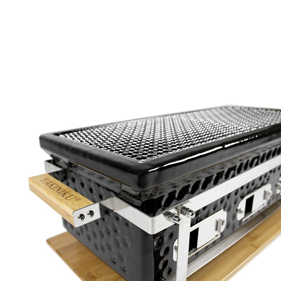YAKINIKU LARGE Rectangular Shichirin | Konro & Yakitori grill - Imagen 3
