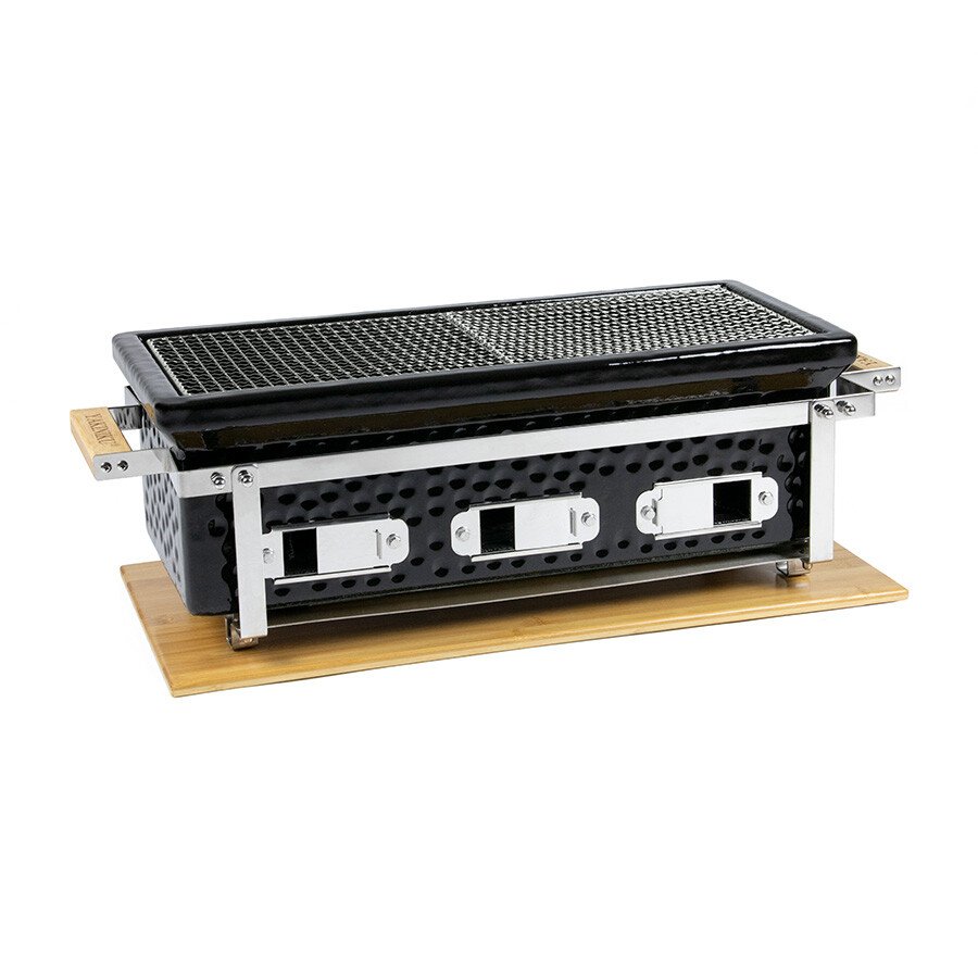 YAKINIKU LARGE Rectangular Shichirin | Konro & Yakitori grill