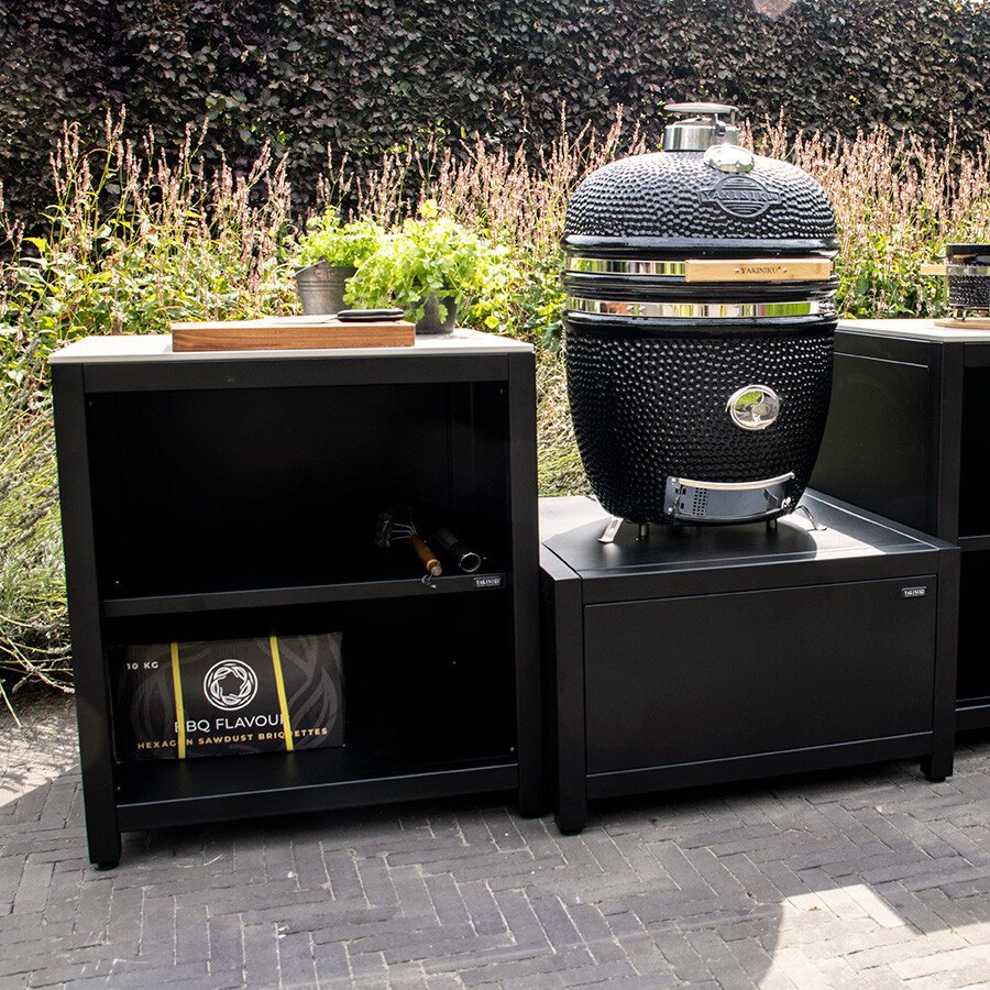 YAKINIKU Marco de lujo para cocina exterior 80x70cm - Imagen 3