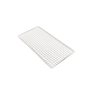 YAKINIKU Rejilla rectangular de acero inoxidable Shichirin.