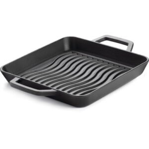 Plancha cuadrada hierro fundido