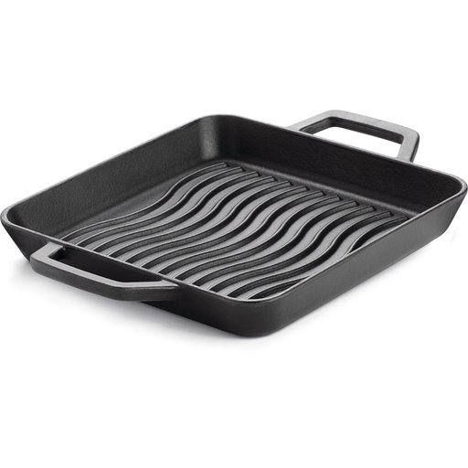 Plancha cuadrada hierro fundido