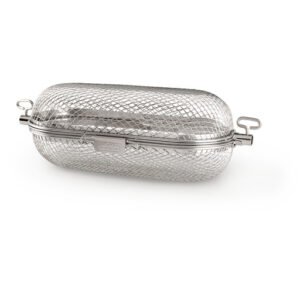 Canasta acero inoxidable para asador