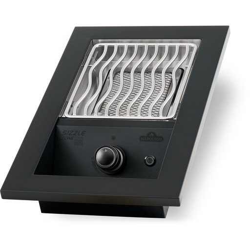 Serie 700 para encastrar SIZZLE ZONE pequeño, Negro mate