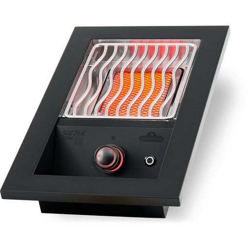 Serie 700 para encastrar SIZZLE ZONE pequeño, Negro mate - Imagen 2