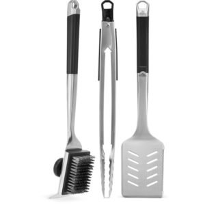 Juego de utensilios para barbacoa PRO, 3 piezas.