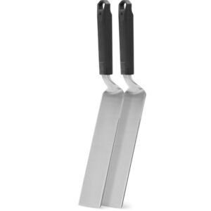 Juego de espátulas para plancha, 2 piezas.