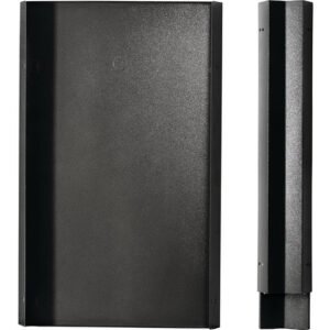 Elemento de unión a 45°, para usar junto a una barbacoa empotrada, negro mate