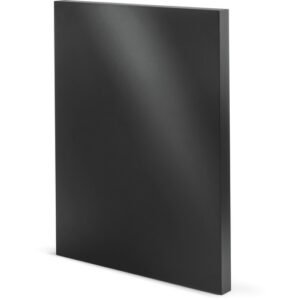 Panel lateral, negro mate