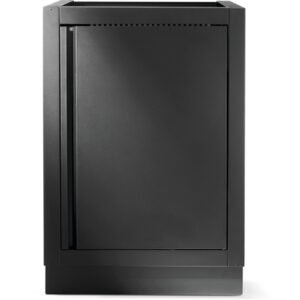 Armario para bombona de gas y quemador lateral empotrado BI10/BIB10, negro mate