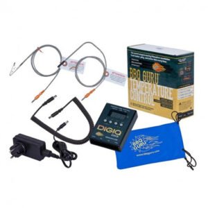 Control DigiQ Edición BBQ Guru (Incluye: Controlador, soporte, sonda, sonda comida, cable espiral y cable alimentación)